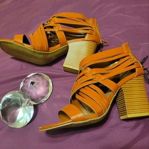 A.N.A strapped heels